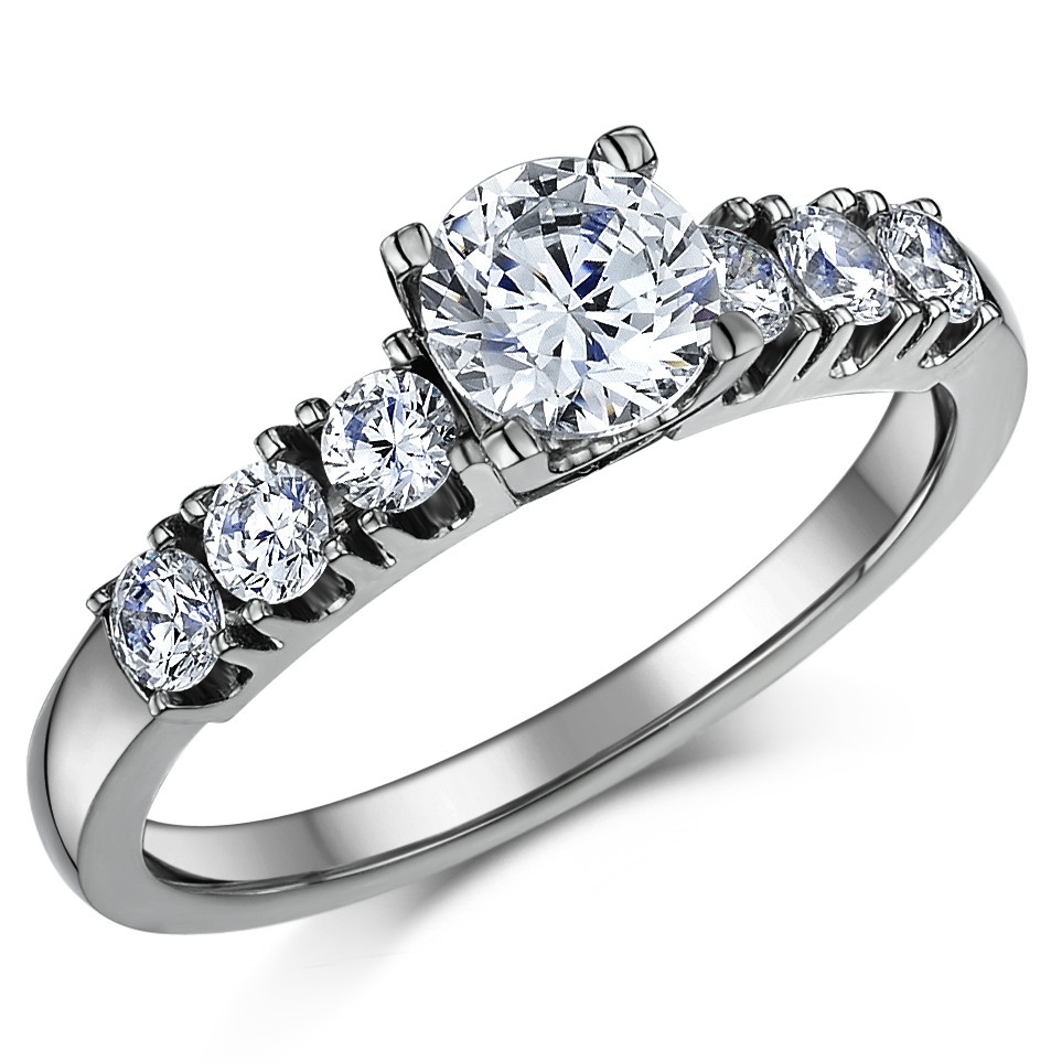 Titanium Wedding Ring Sets
 Titanium Solitaire Engagement & Wedding Ring Set Bridal