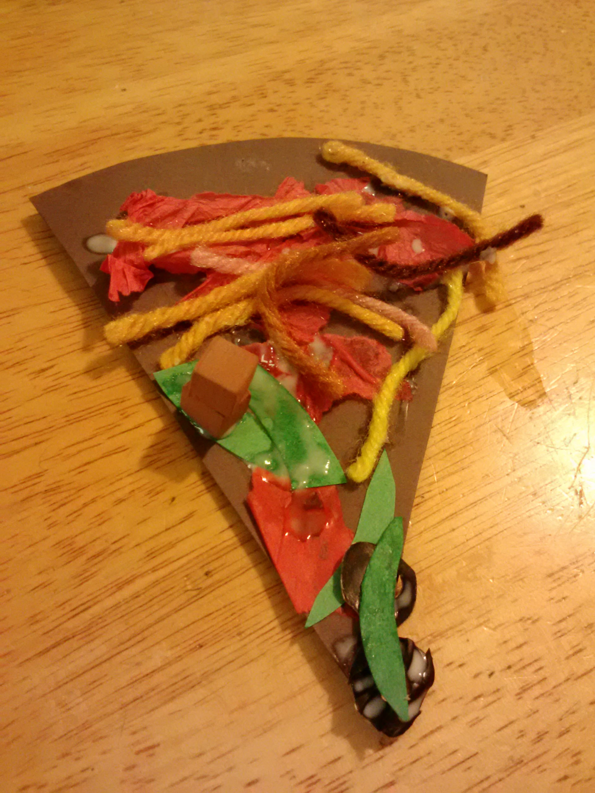 Toddler Art And Craft Ideas
 Pizza Party Slices