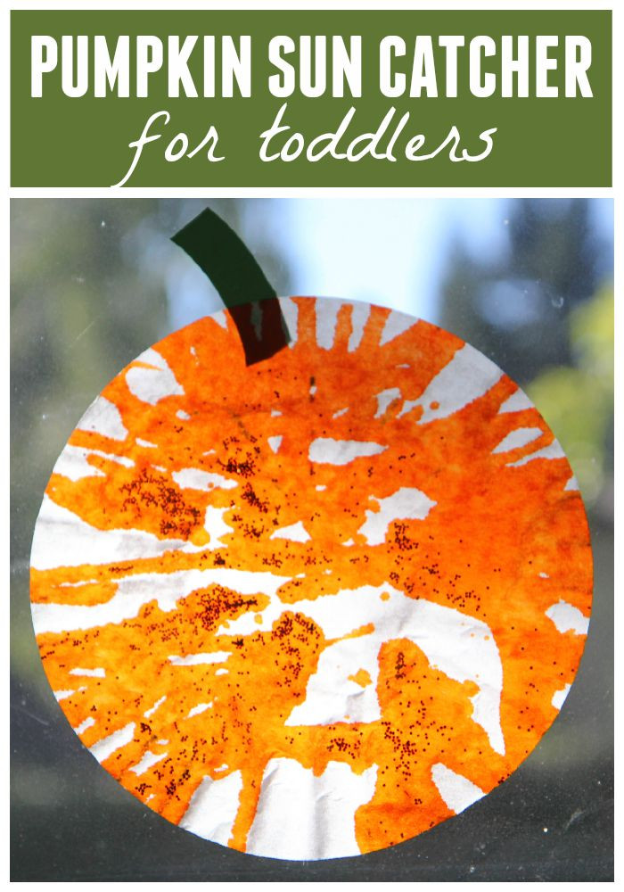 Toddler Art And Craft Ideas
 Toddler Approved Easy Pumpkin Sun Catcher for Toddlers