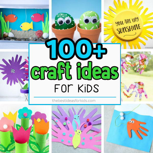 Toddler Art And Craft Ideas
 100 Easy Craft Ideas for Kids The Best Ideas for Kids