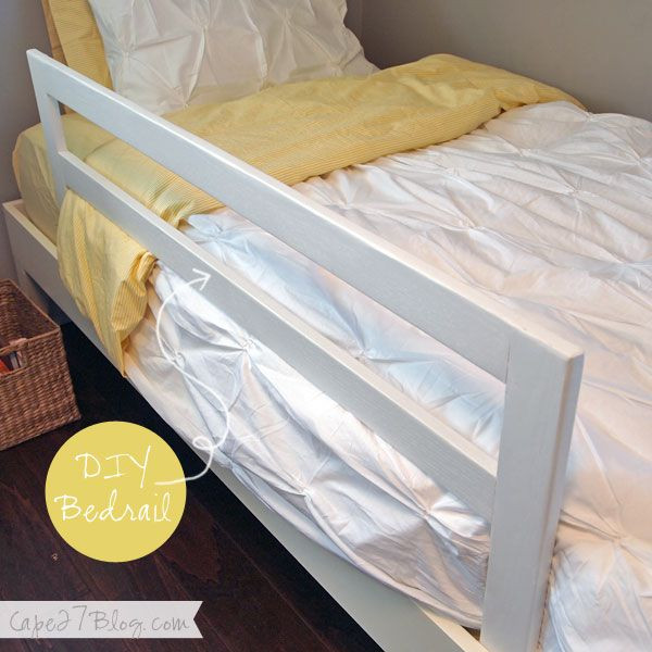 Toddler Bed Rails DIY
 Zoey s Never Before Seen Bedroom
