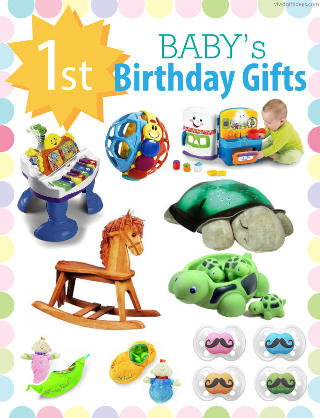 Toddler Boy Birthday Gift Ideas
 1st Birthday Gift Ideas For Boys and Girls Vivid s