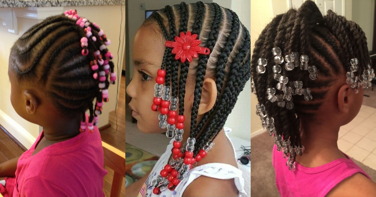 Toddler Braids Hairstyles
 Toddler braided hairstyles with beads for girls Legit
