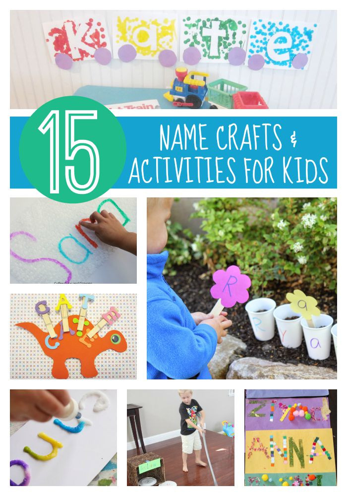 Toddler Craft Activities
 Toddler Approved 15 Name Crafts and Activities for Kids