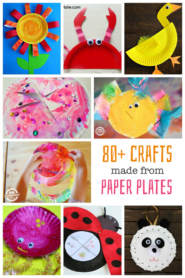 Toddler Craft Activity
 80 Paper Plate Crafts for Kids