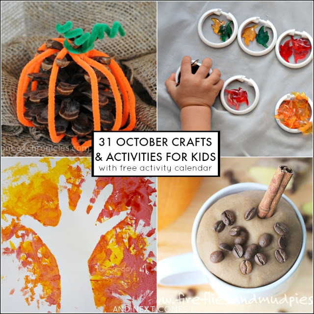 Toddler Craft Activity
 31 Fall & Halloween Activities for Kids Free October