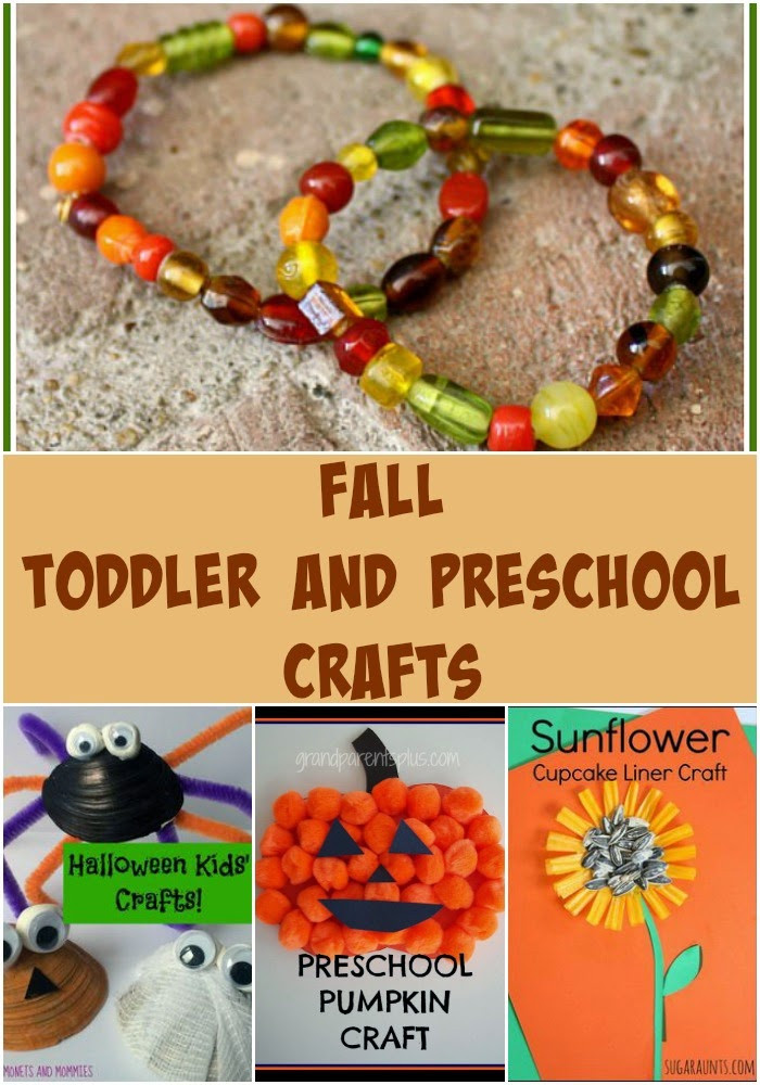 Toddler Craft Activity
 Toddler and Preschool Fall Crafts for it Saturday