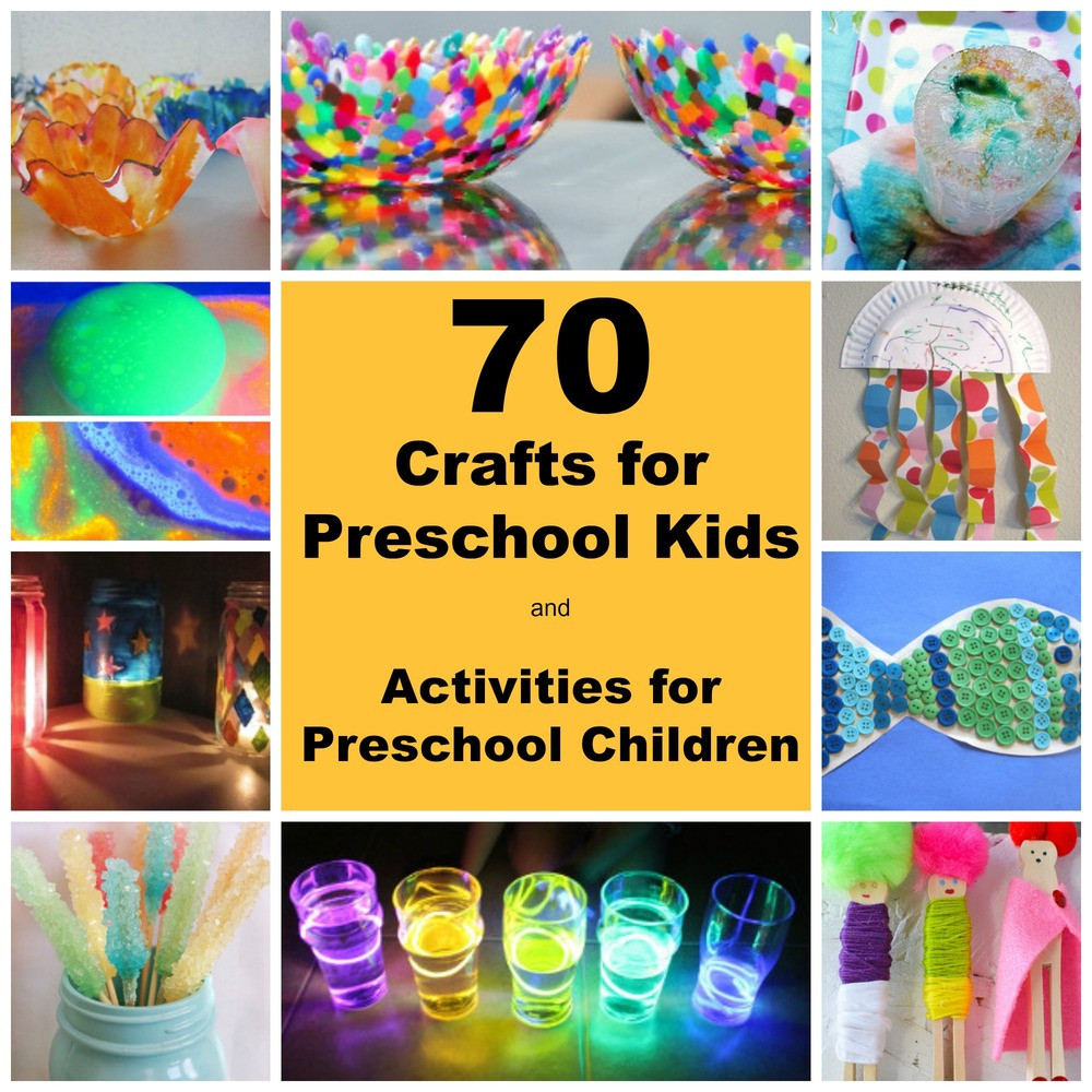 Toddler Craft Activity
 70 Crafts for Preschool Kids and Activities for Preschool