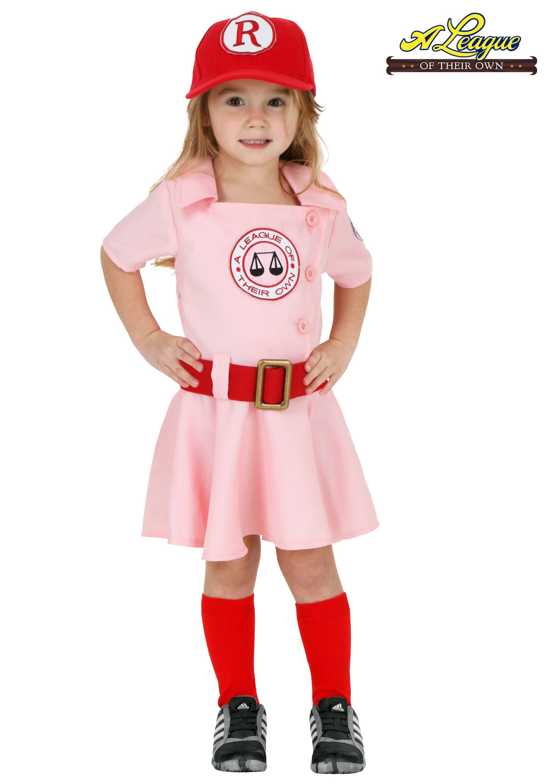 Toddler DIY Costumes
 Toddler A League of Their Own Dottie Costume