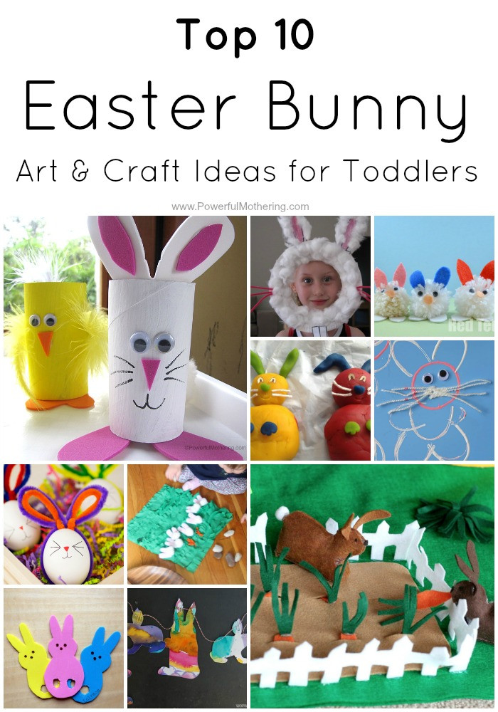 Toddlers Arts And Crafts Projects
 Top 10 Easter Bunny Art & Craft Ideas for Toddlers