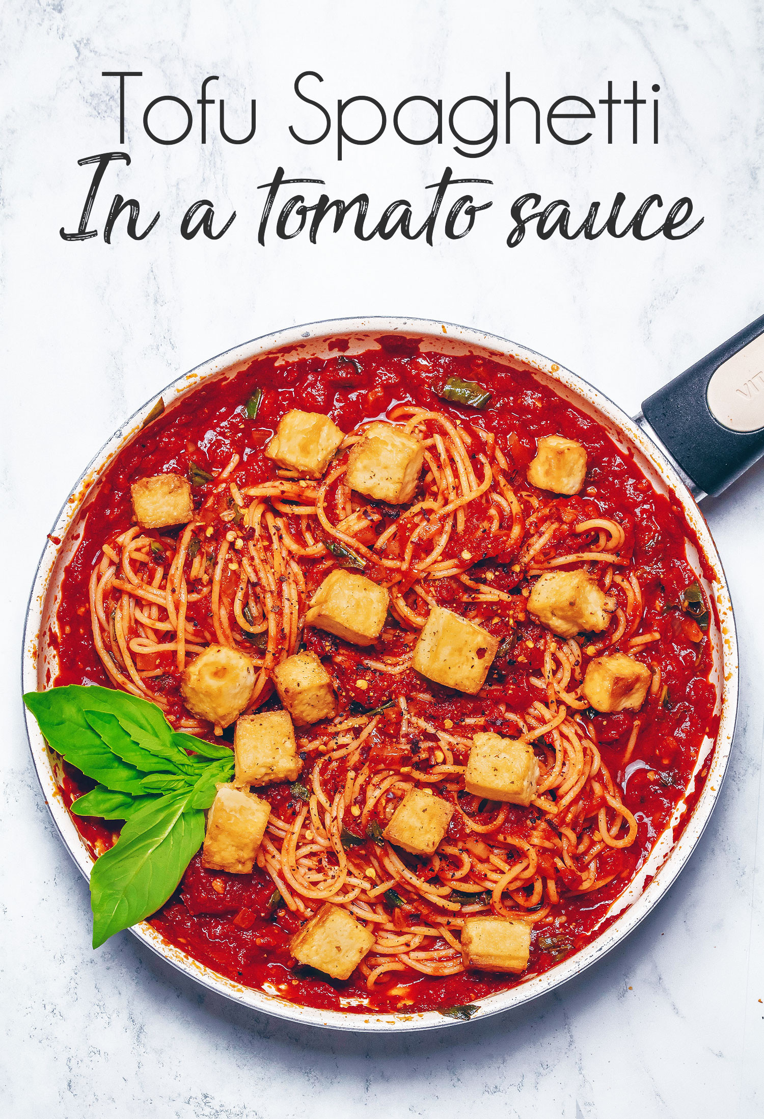 Tofu Spaghetti Recipes
 Tofu Spaghetti in a Tomato Sauce Vegan & Gluten free