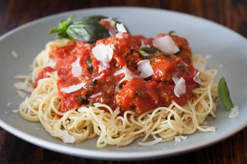Tofu Spaghetti Recipes
 Healthy Spaghetti and Meatballs 2 Secret Ingre nts