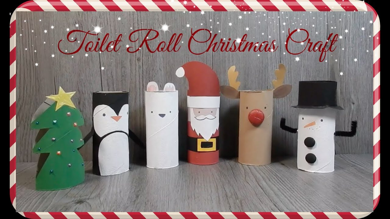 Toilet Paper Roll Craft Christmas
 DIY Toilet Paper Roll Christmas Craft Recycle