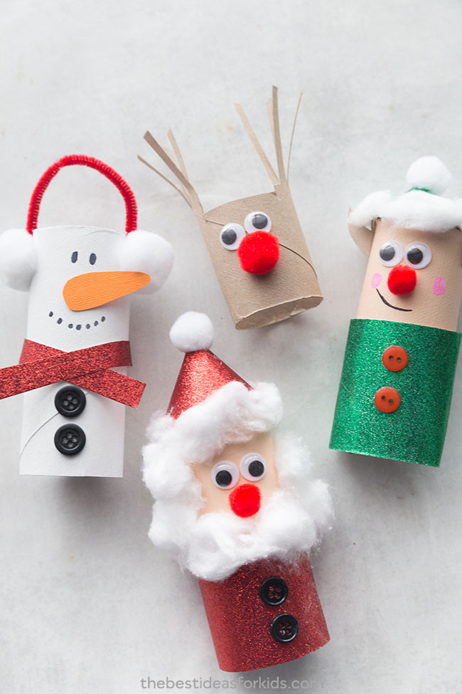 Toilet Paper Roll Craft Christmas
 Christmas Toilet Paper Roll Crafts Resouri