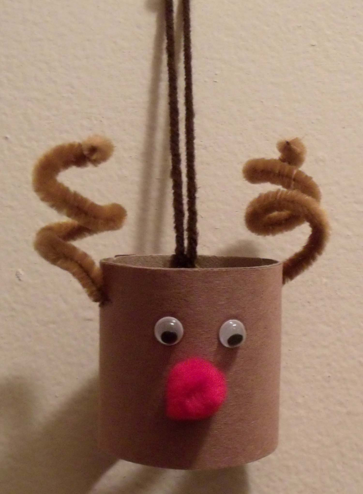 Toilet Paper Roll Craft Christmas
 Toilet Paper Roll Reindeer Craft