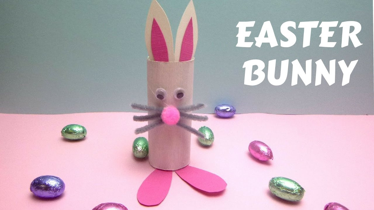 Toilet Paper Roll Easter Crafts
 Easter Crafts – Toilet Paper Roll Easter Bunny – Toilet