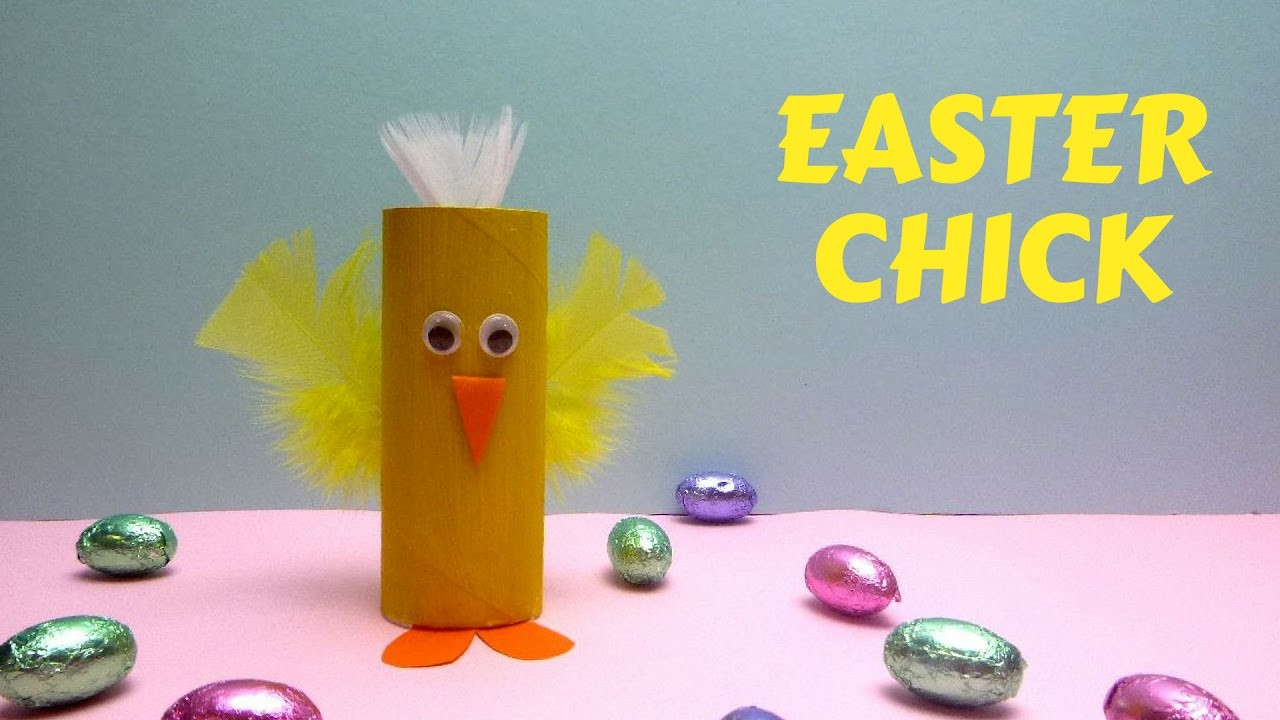 Toilet Paper Roll Easter Crafts
 Easter Crafts Toilet Paper Roll Easter Chick Toilet