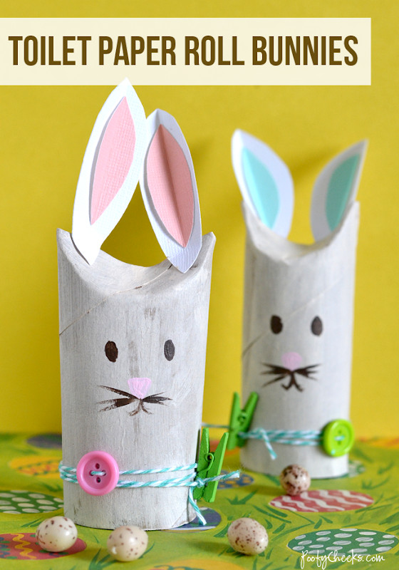 Toilet Paper Roll Easter Crafts
 5 Fab Easter Crafts for Kids And Sew We Craft