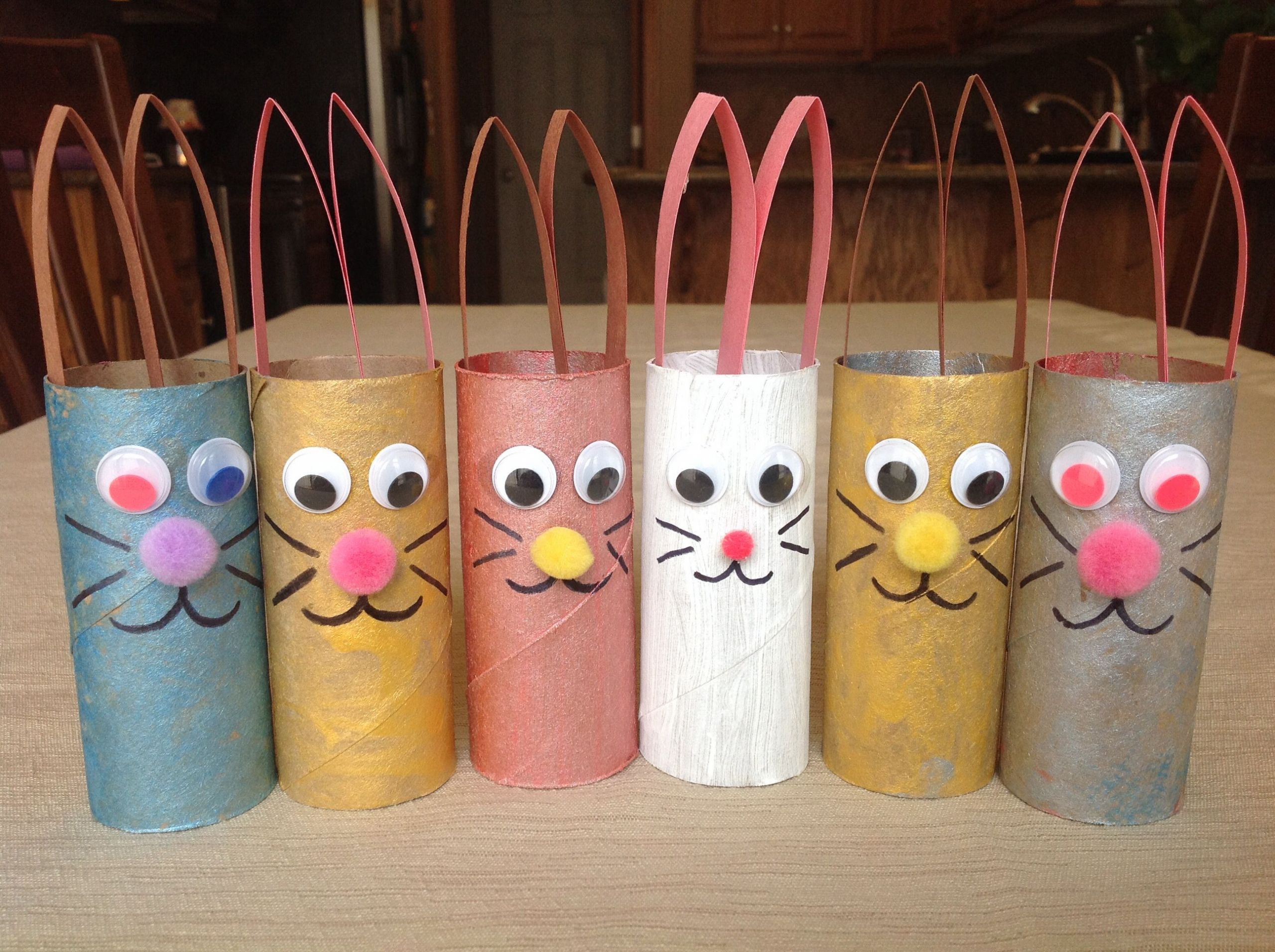 Toilet Paper Roll Easter Crafts
 Easter craft using toilet paper rolls