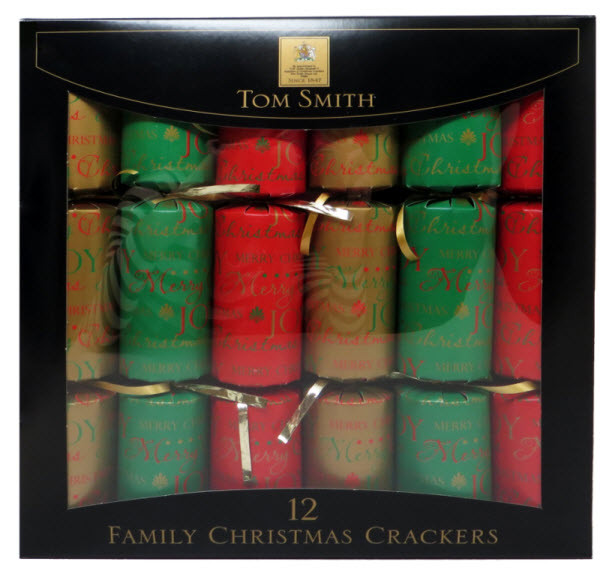 Tom Smith Christmas Crackers
 Script Family Christmas Crackers