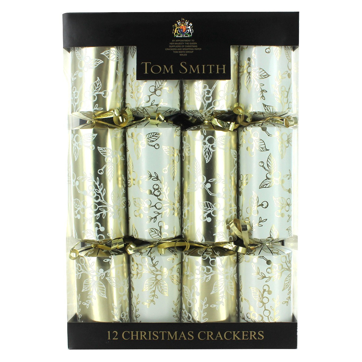 Tom Smith Christmas Crackers
 teatssc 00 tom smith cream gold bauble