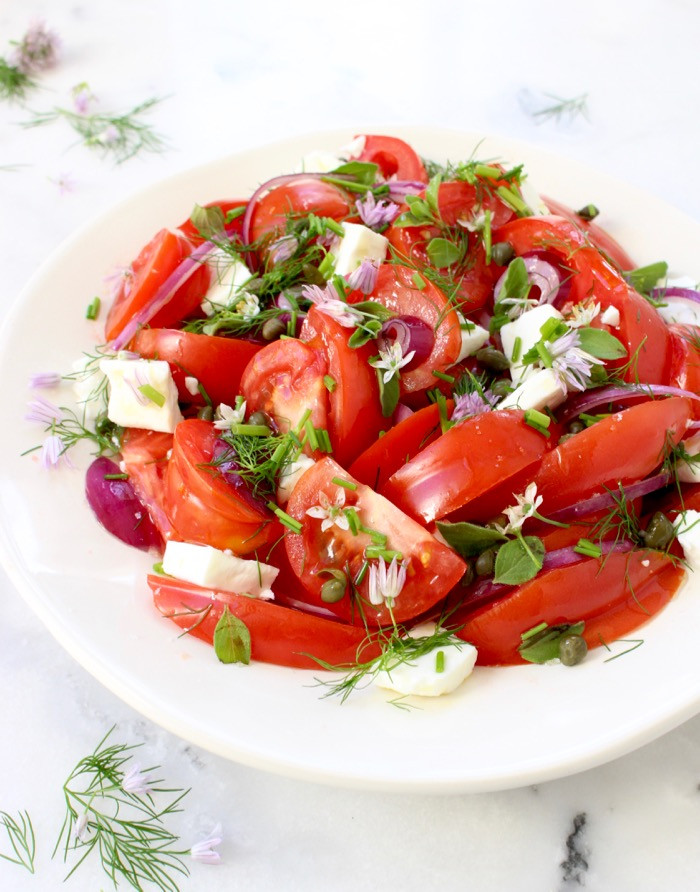 Tomato Onion Salad
 Tomato ion Salad Recipe • CiaoFlorentina