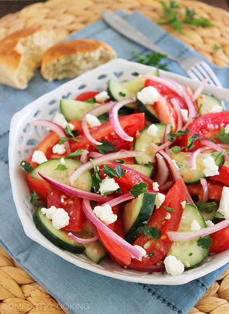 Tomato Onion Salad
 Easy Tomato Cucumber and Red ion Salad – The fort of