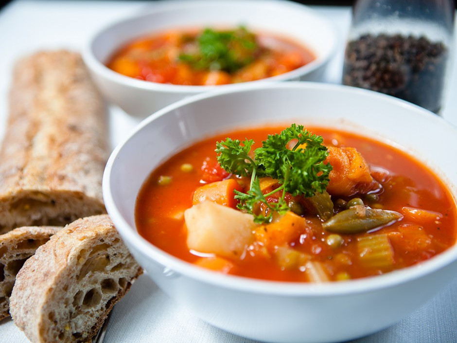 Tomato Vegetable Soup
 Vegan Spicy Tomato Ve able Soup Healthy Food