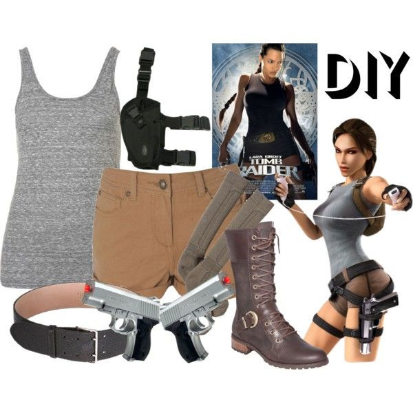 Tomb Raider Costume DIY
 "Tomb Raider Lara Croft" by effyeahclothes on Polyvore
