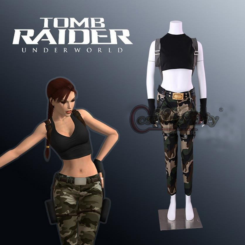 Tomb Raider Costume DIY
 Cosplaydiy Game Tomb Raider Lara Croft Cosplay Costume