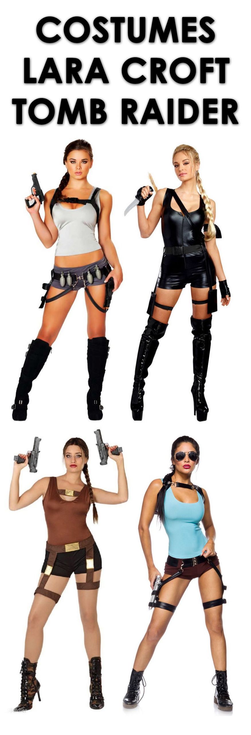 Tomb Raider Costume DIY
 Pin on Halloween Costumes