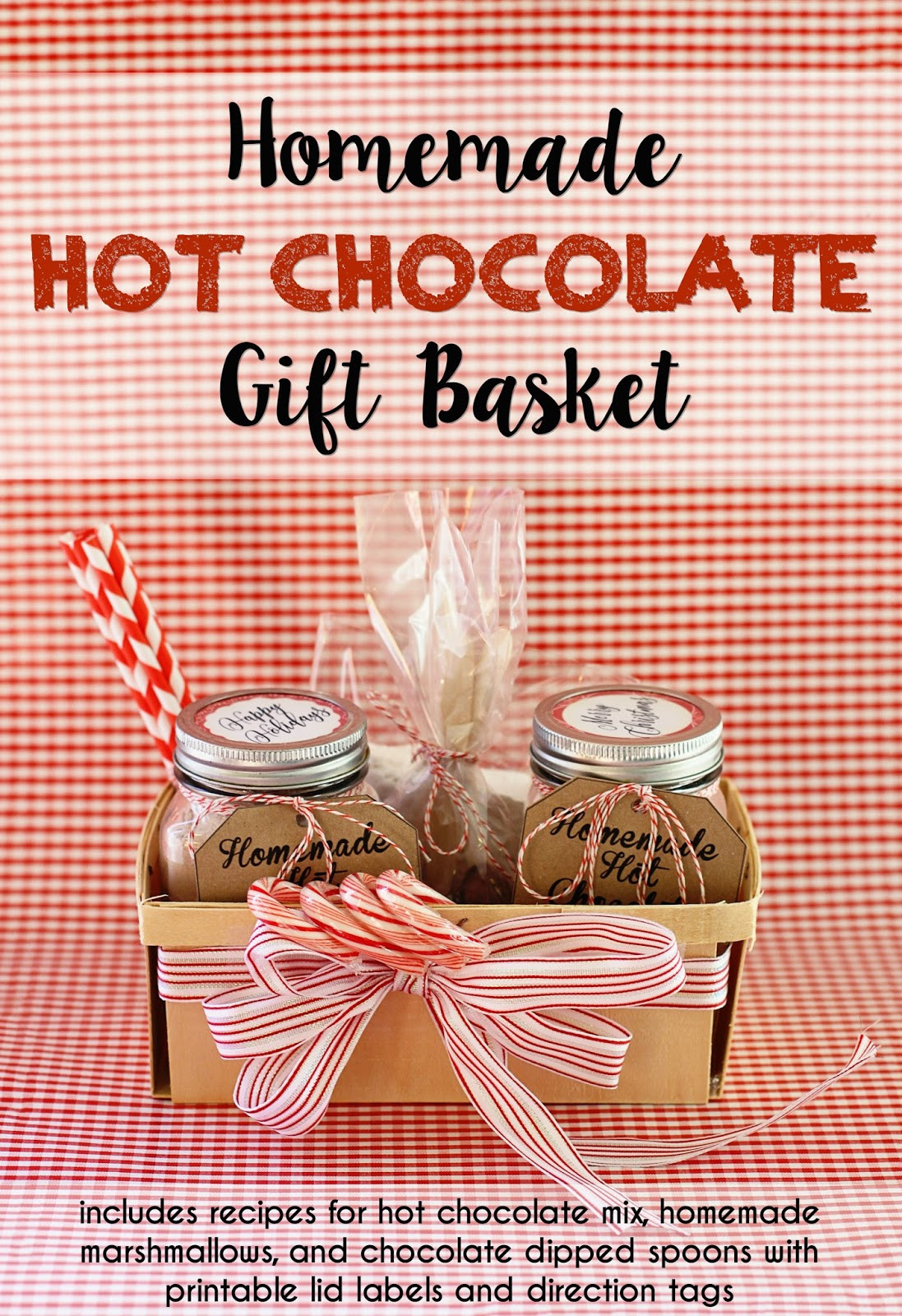 Top 10 Chocolate Gift Basket Ideas
 Running from the Law DIY Homemade Hot Chocolate Gift Basket