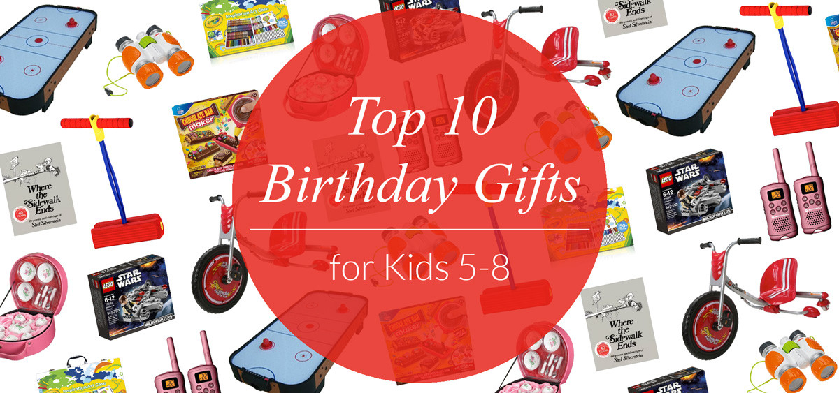 Top Gift Ideas For Kids
 Top 10 Birthday Gifts for Kids Ages 5 8 Evite