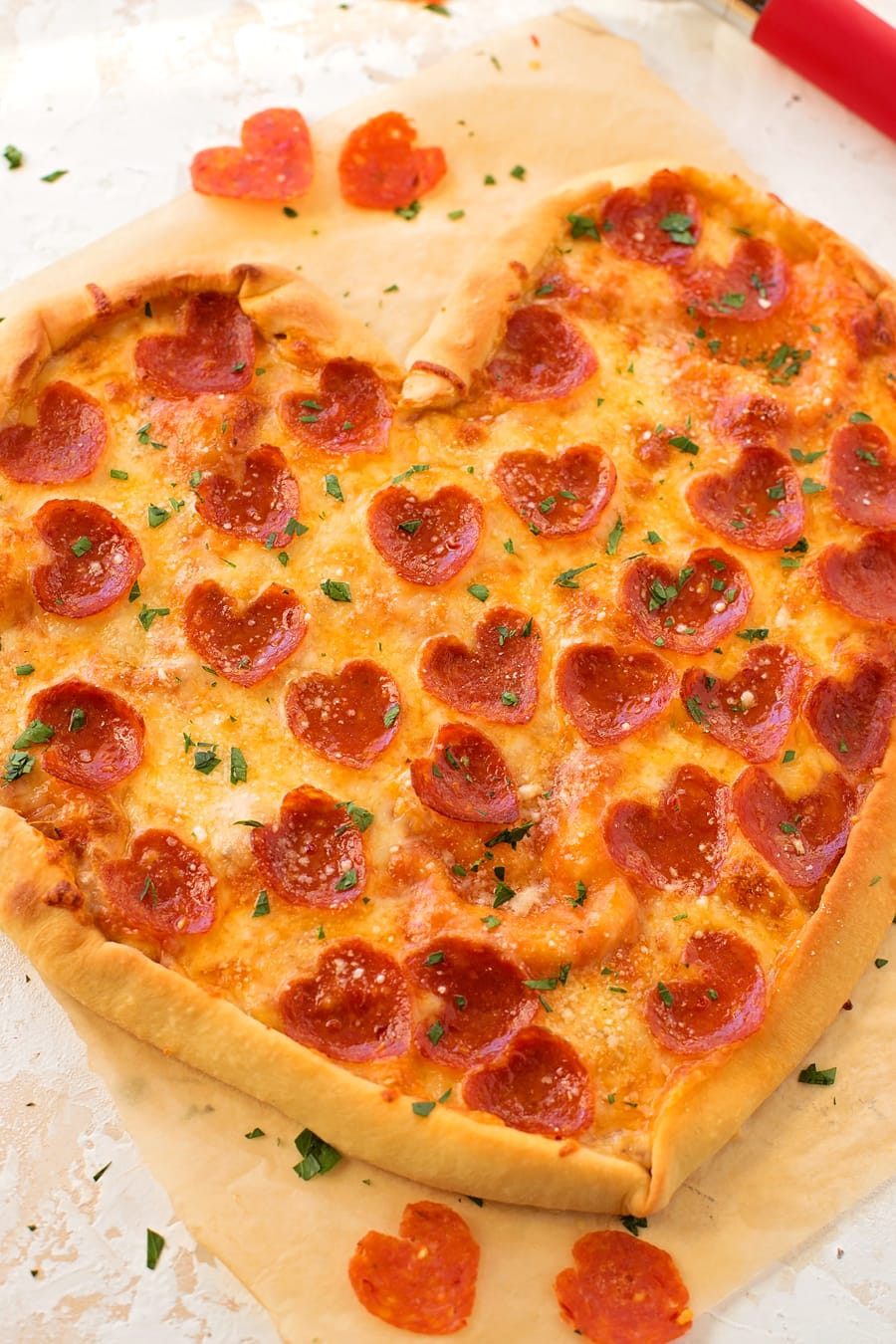 Totino'S Pepperoni Pizza
 Heart Shaped Pizza Tutorial Perfect for Valentine s Day