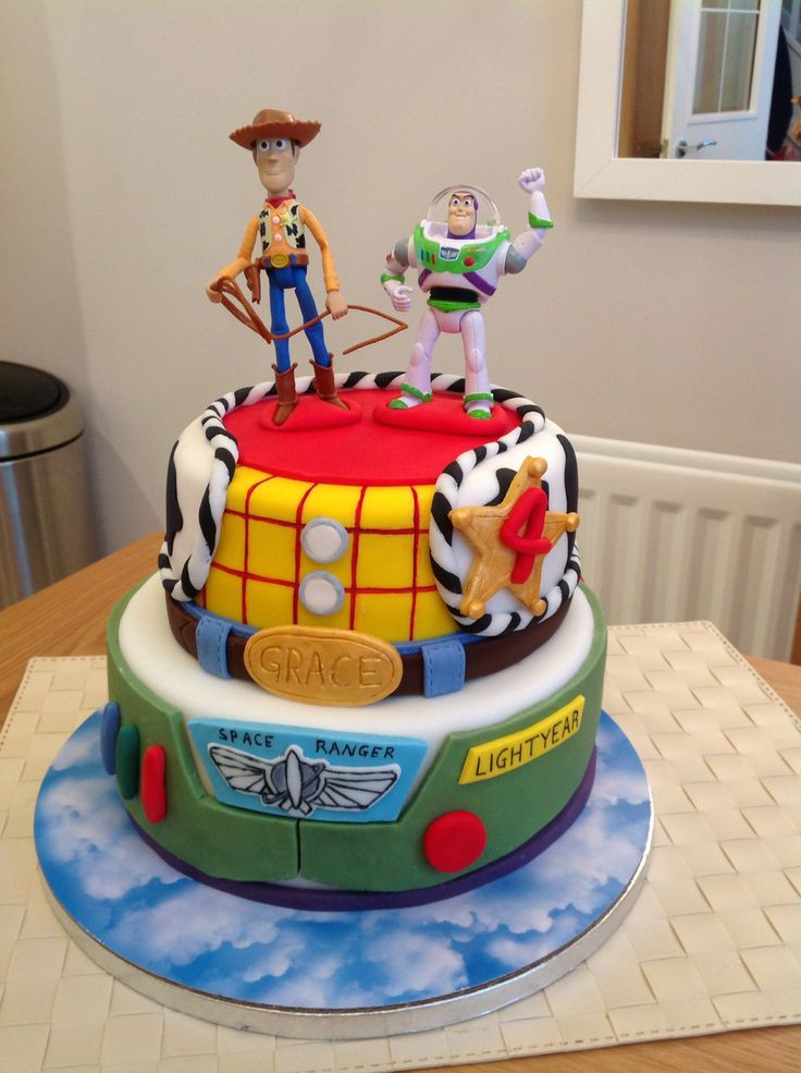 Toy Story Birthday Cake
 Toystory Birthday Cakes