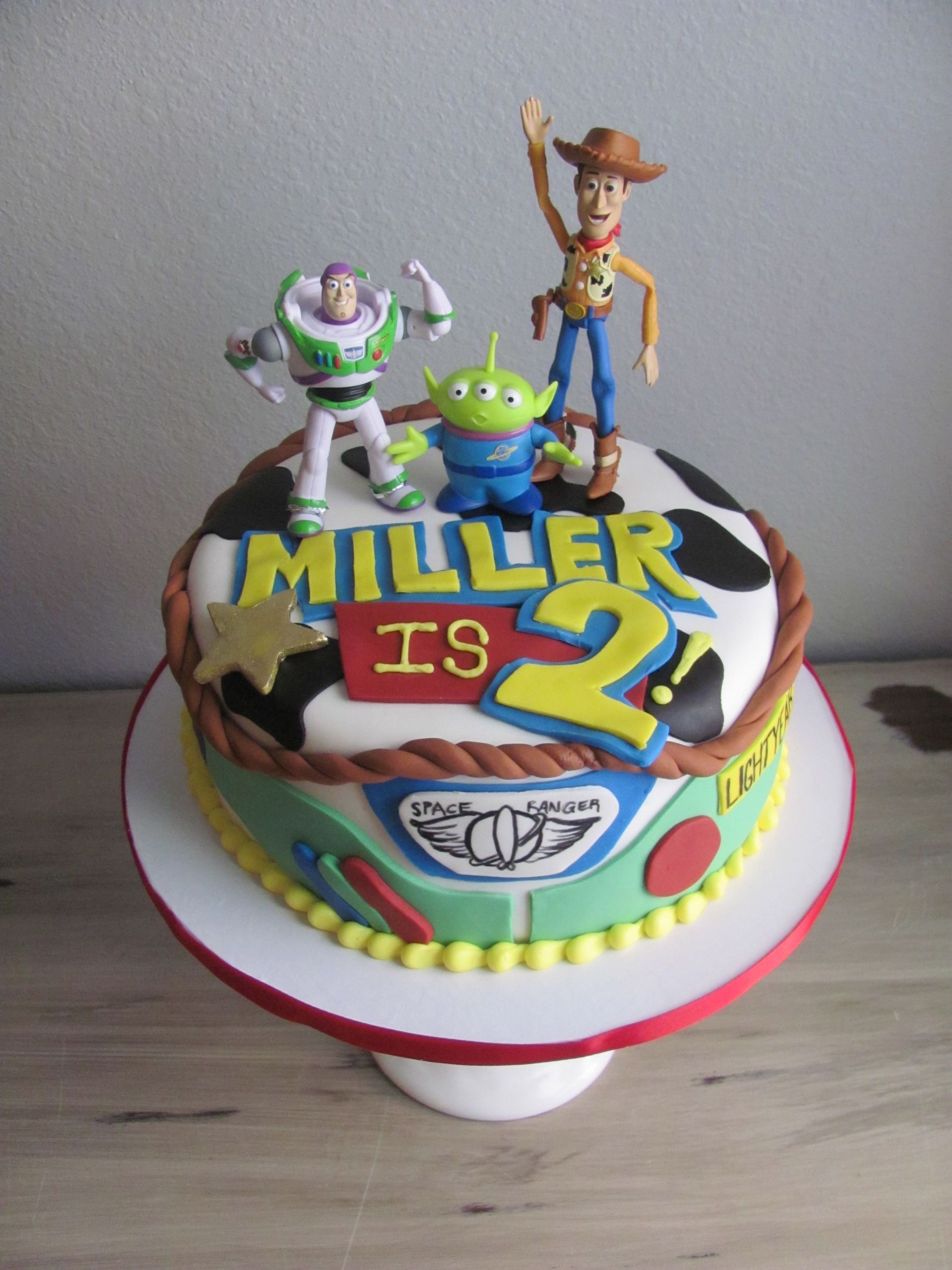 Toy Story Birthday Cake
 Toystory Birthday Cakes