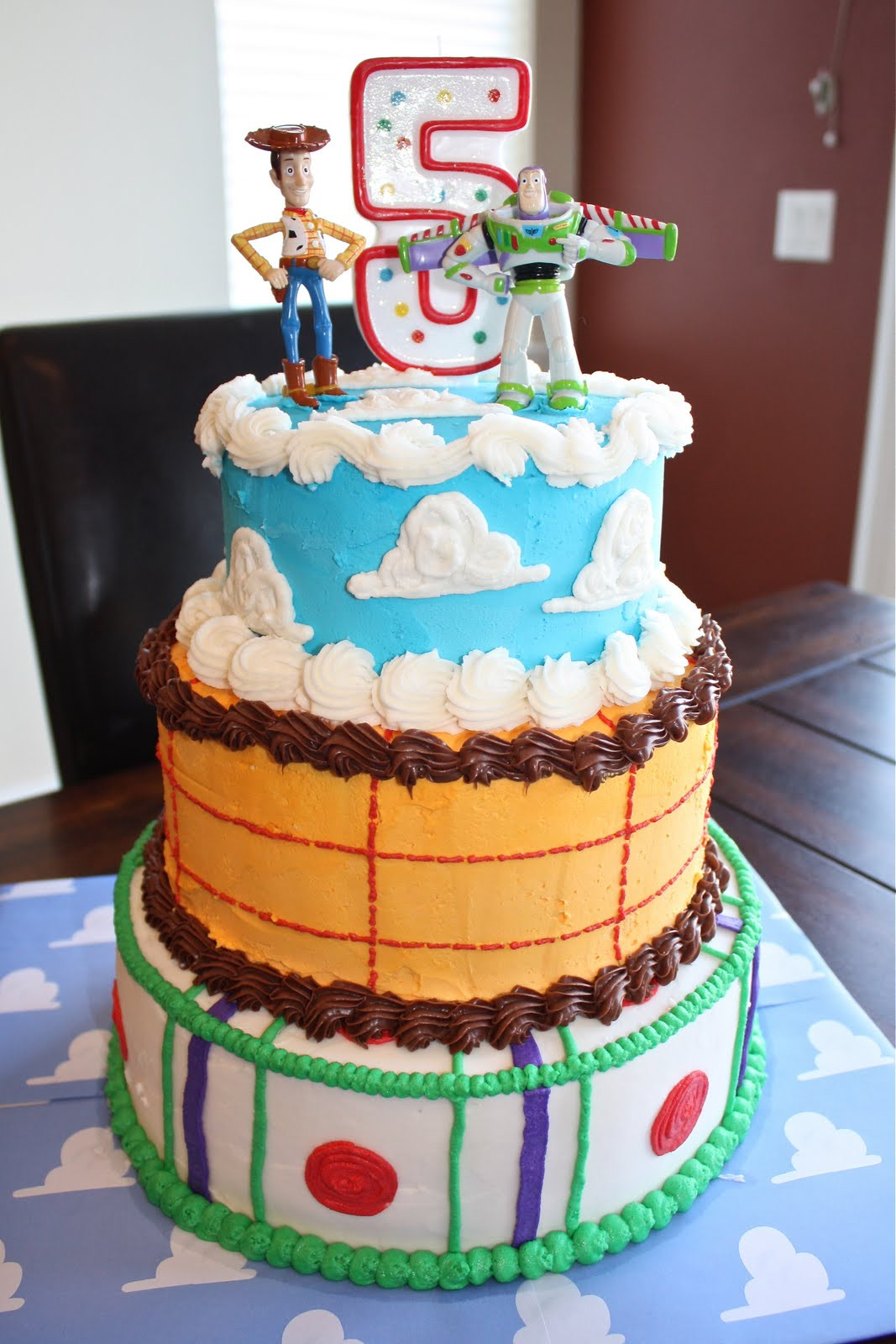 Toy Story Birthday Cake
 3 Little Things Toy Story Mania Cake