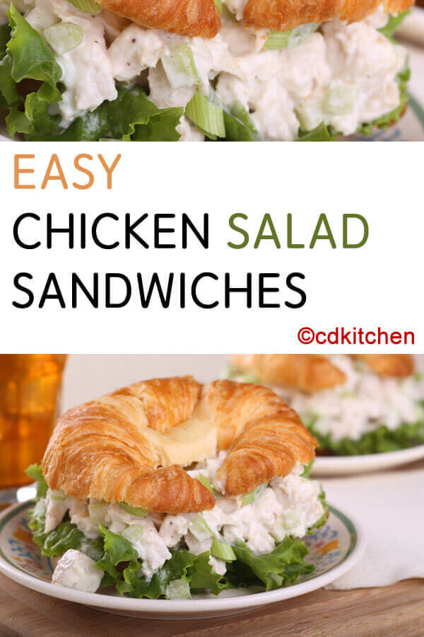 Traditional Chicken Salad Sandwich Recipe
 Easy Chicken Salad Sandwiches Recipe