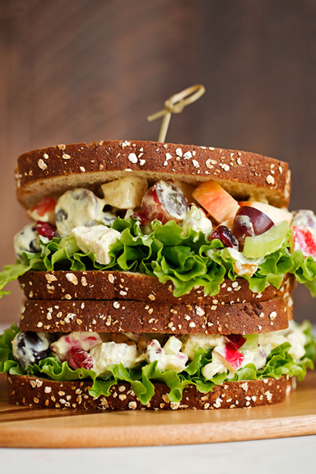 Traditional Chicken Salad Sandwich Recipe
 Healthier Chicken Salad Sandwich Recipe
