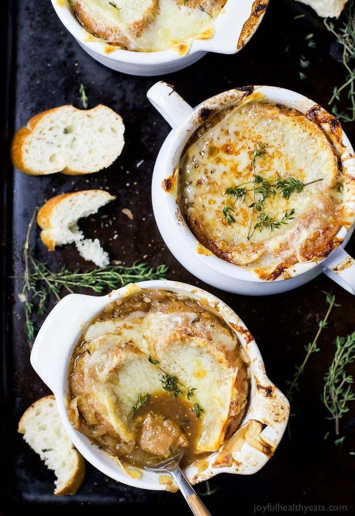 Traditional French Onion Soup Recipes Gourmet
 Classic French ion Soup Recipe