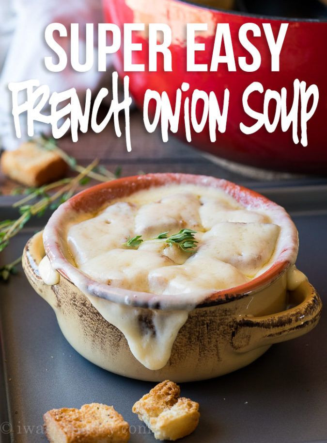 Traditional French Onion Soup Recipes Gourmet
 Easy French ion Soup Recipe