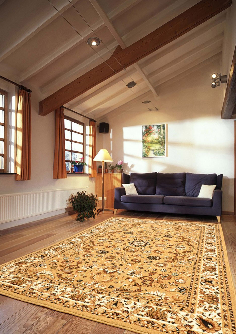 Traditional Rugs For Living Room
 Contemporary Area Rugs with a Patterned Wooly Material to