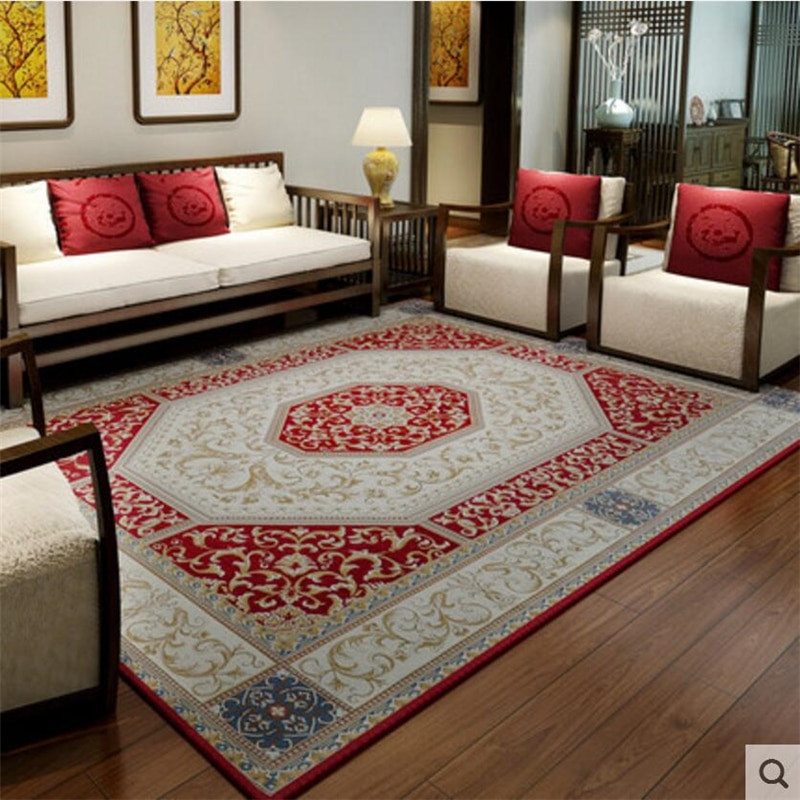 Traditional Rugs For Living Room
 Traditional Chinese Style Soft Thicker Design Carpets For