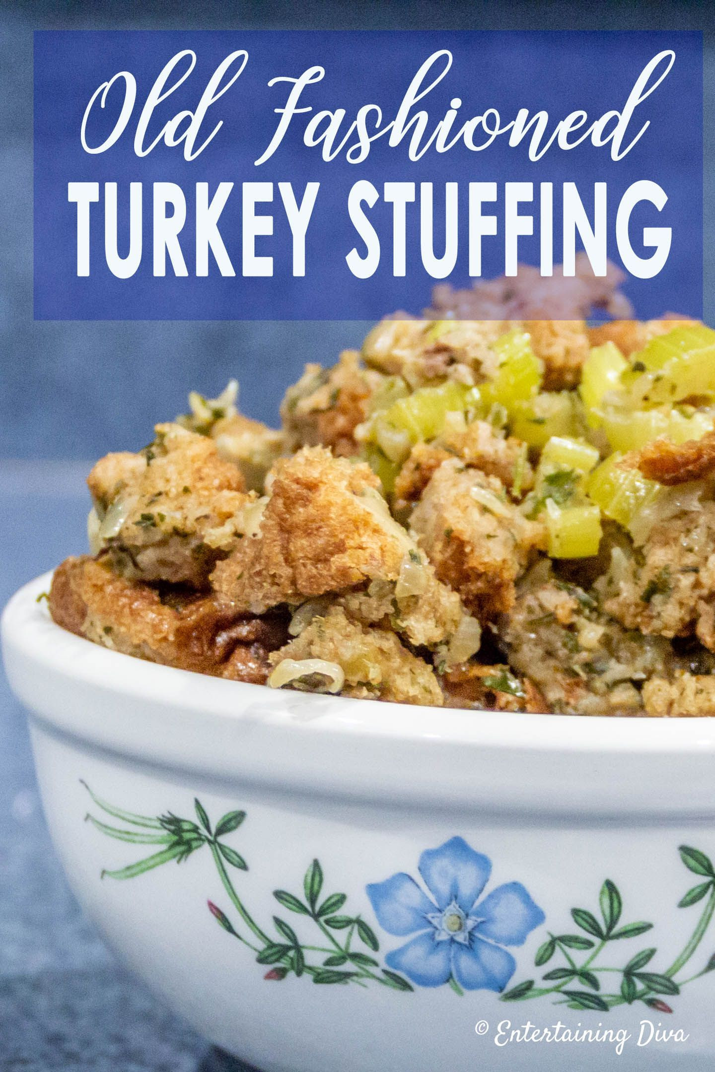 Traditional Thanksgiving Dressing Recipe
 This traditional turkey stuffing recipe made with bread