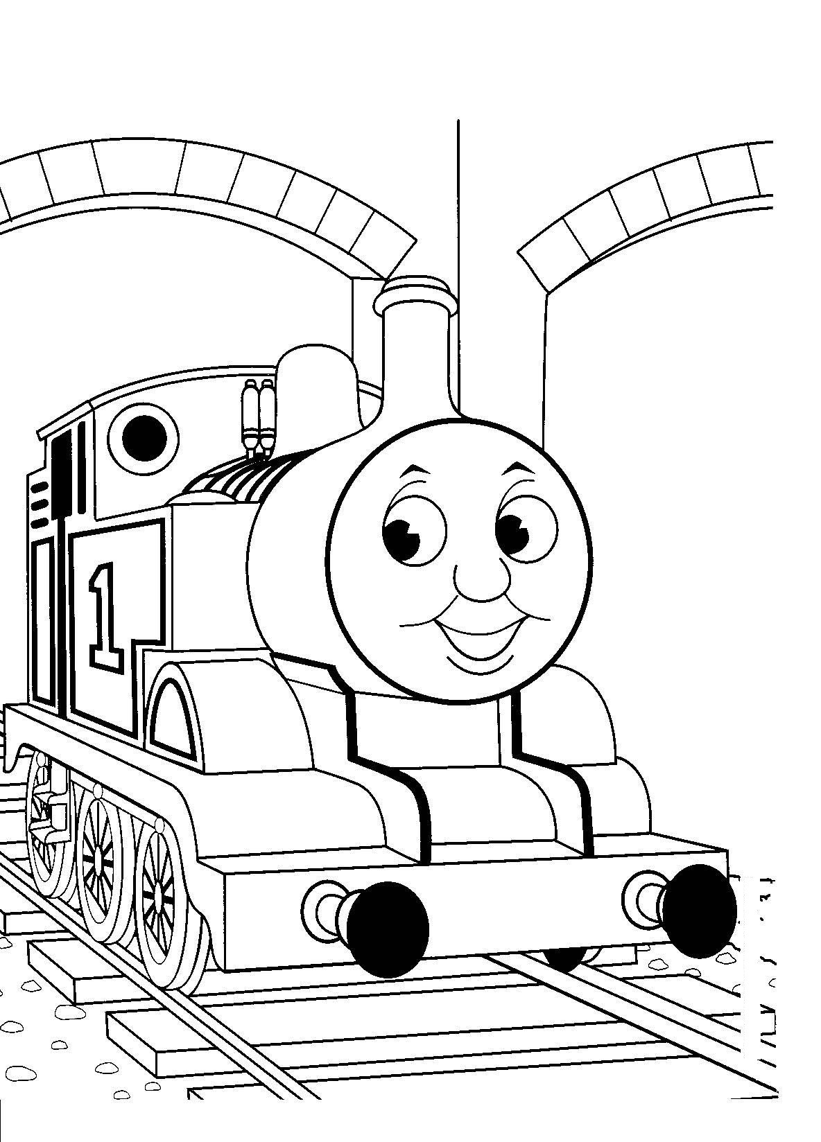 Train Coloring Pages For Kids
 train coloring pages