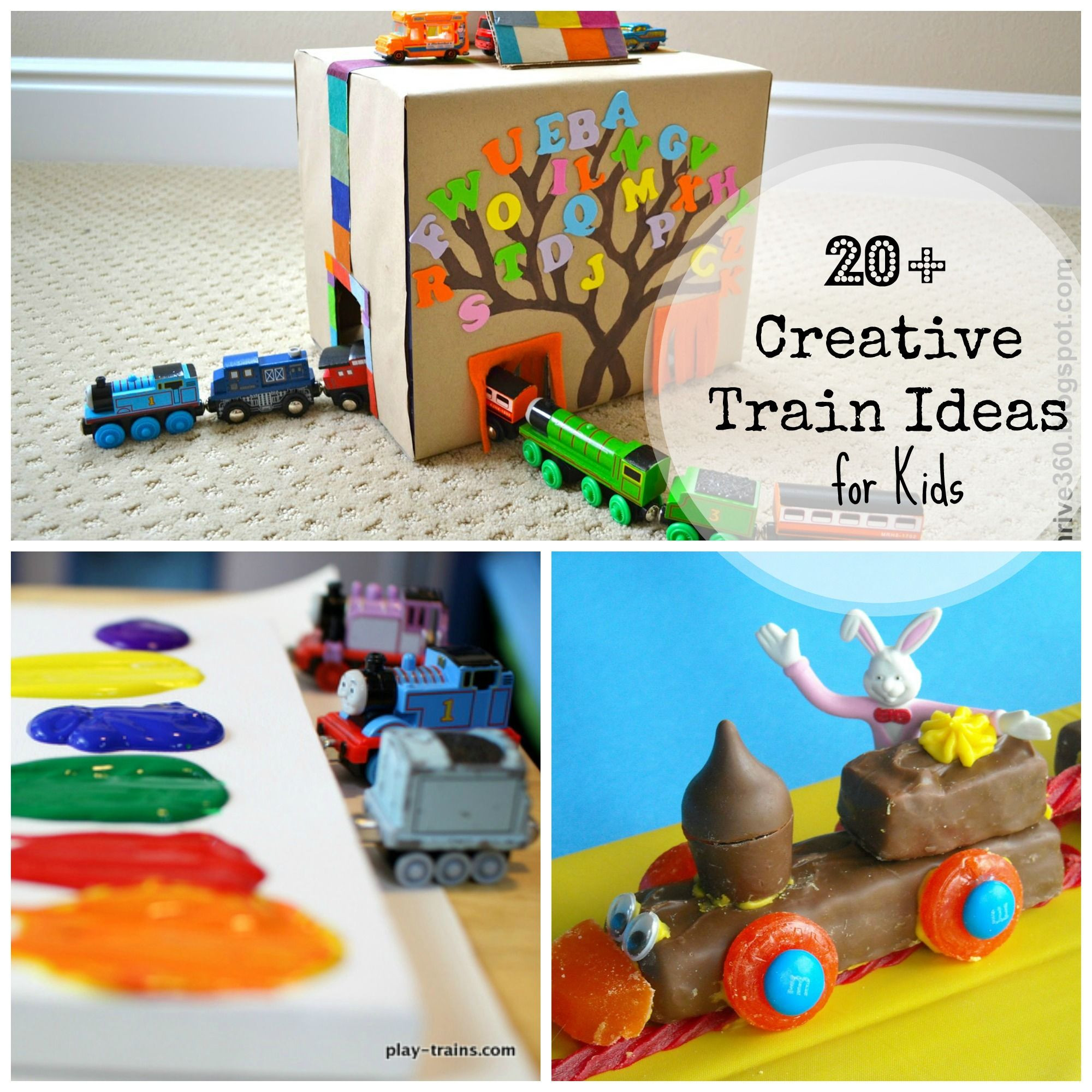 Train Craft For Kids
 All Aboard 20 Creative Train Ideas for Kids