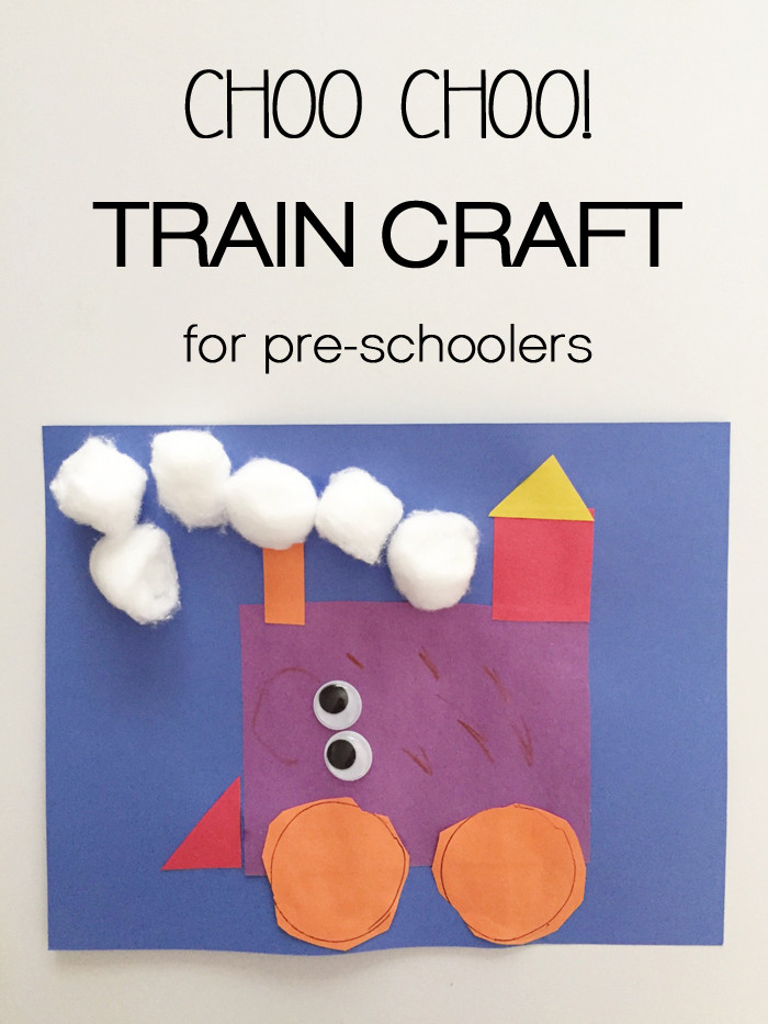 Train Craft For Kids
 The Adventure Starts Here Vroom Vroom