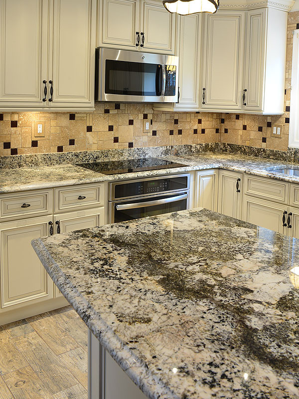 Travertine Tile Kitchen Backsplash
 Travertine Tile Dark Brown Glass Backsplash Tile Ideas