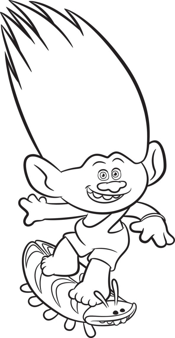 Trolls Printable Coloring Pages
 Movie Night Ideas For A Trolls Viewing Party With The Kids