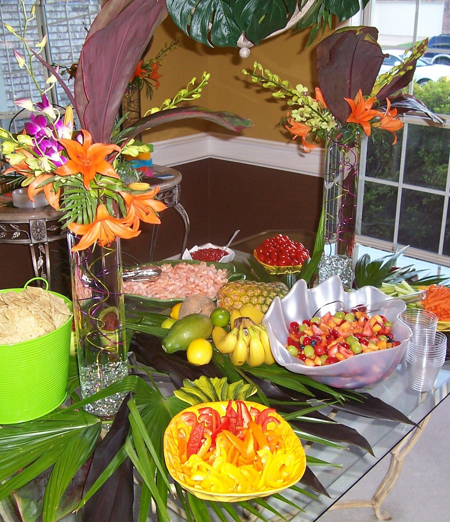 Tropical Beach Party Ideas
 tropical party food some of these look like good things